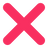 Ícone de negação